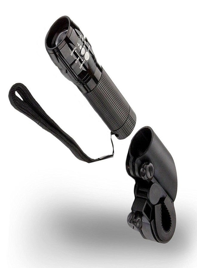 UDee Brand Cree LED Cycling Bike Bicycle Head Light Zoomable Flashlight Torch-3 Mode - Image 4